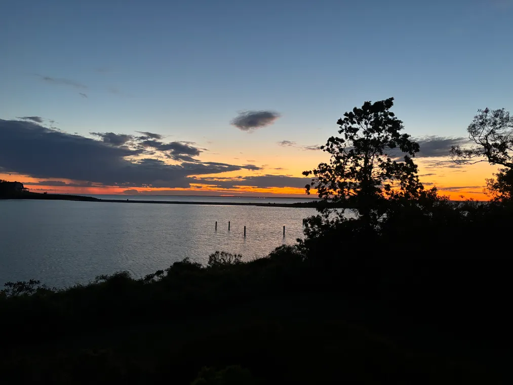 Sunset at Fisher's.
