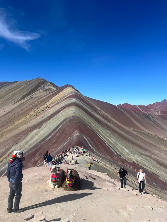 Rainbow Mountain — Peru.